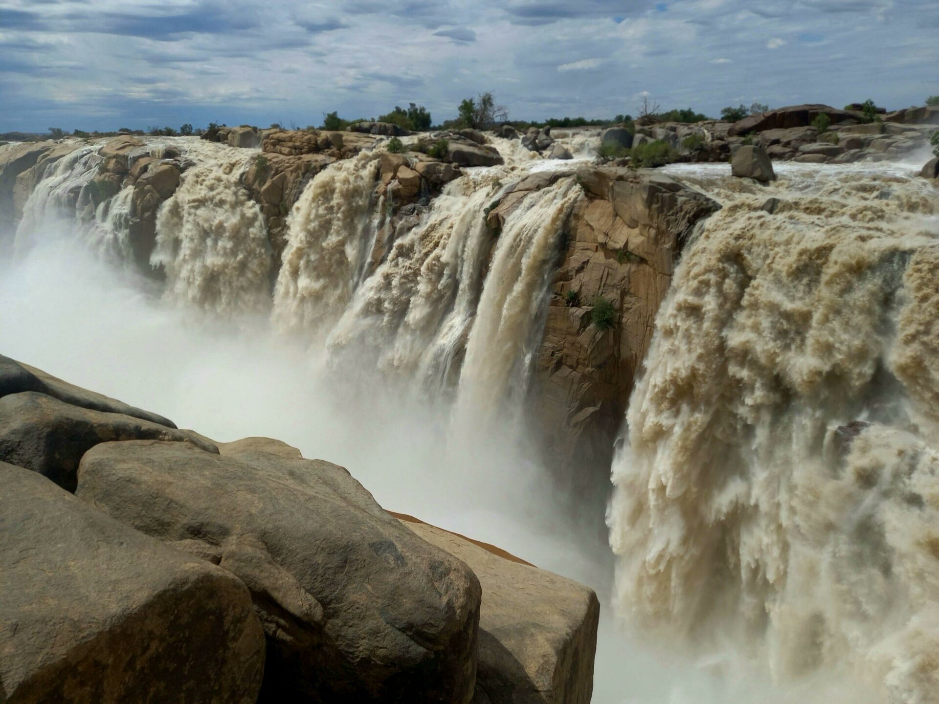 Orange river rafting - augrabies falls