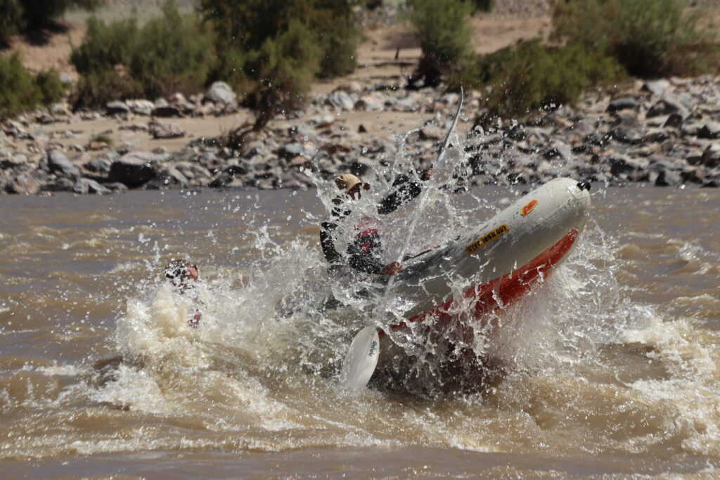 Full day rafting orange river location: augrabies