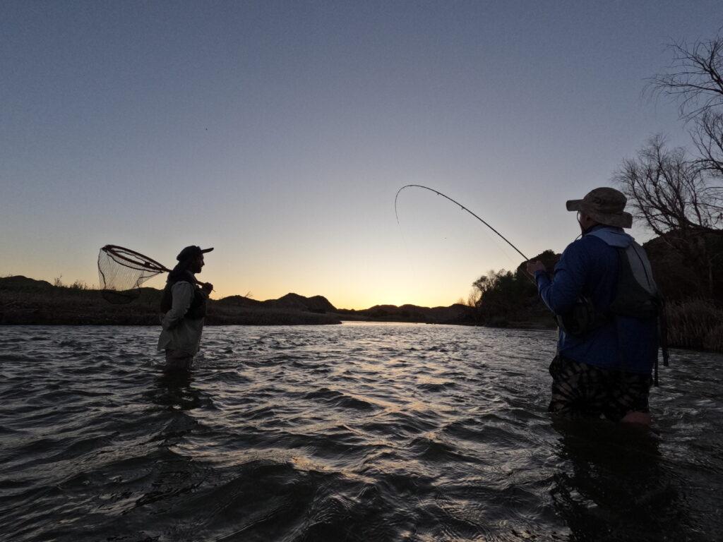 Fly fishing Orange River